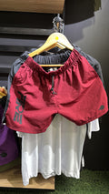 Pantaloneta Deportiva Vinotinto FIRE