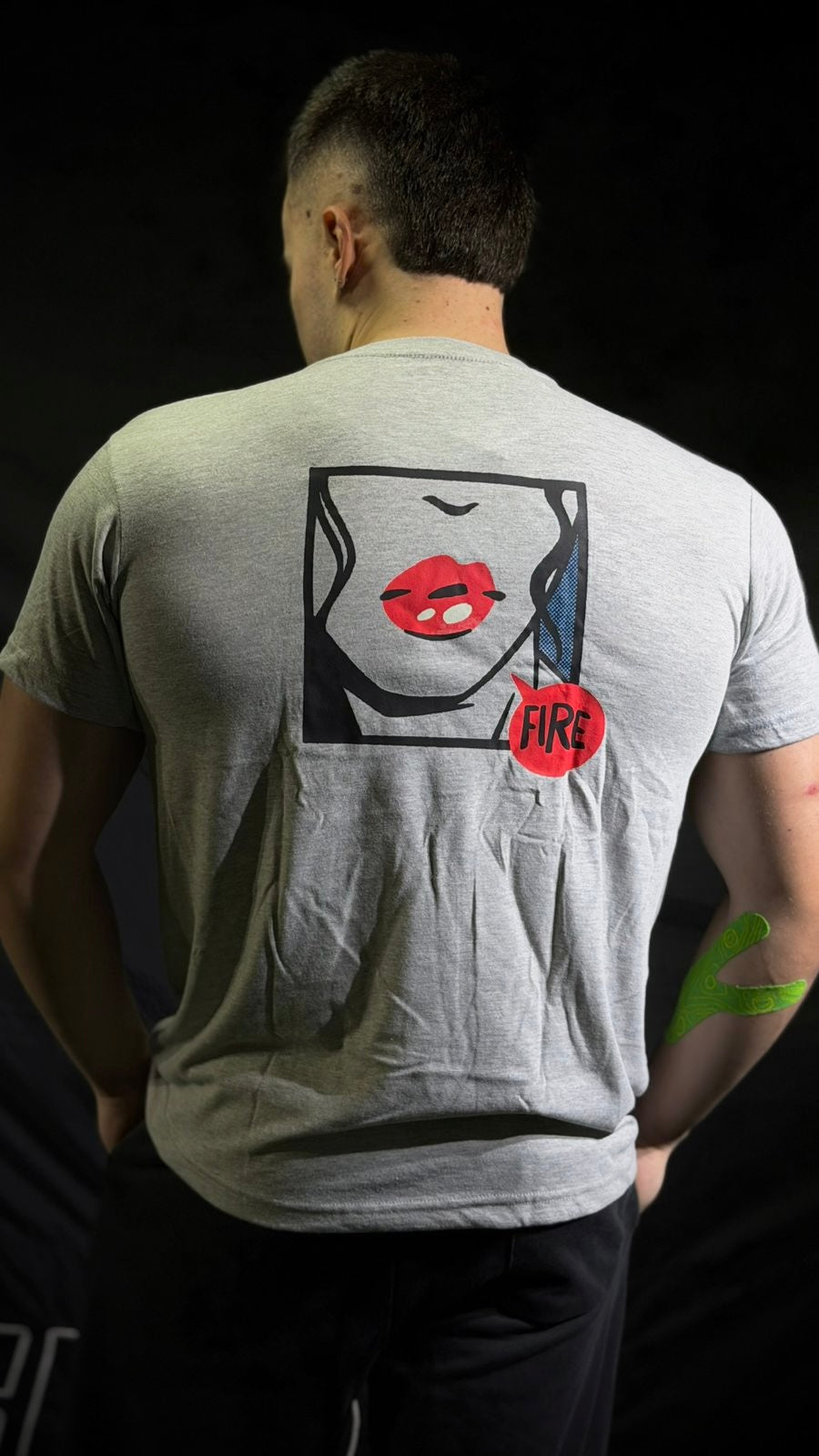 Camiseta Gris Temporada FIRE