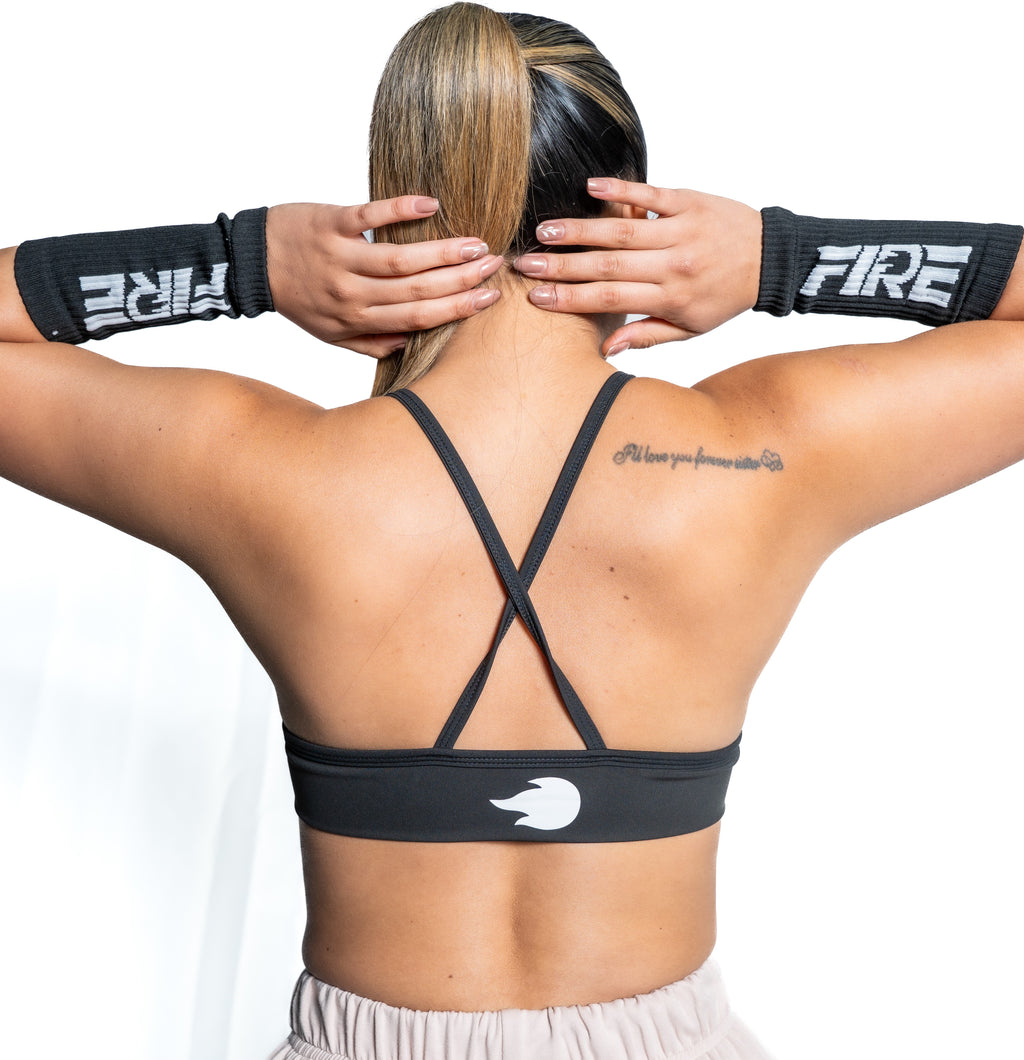 Top Brassier Negro - FIRE Mujer