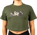 Crop Top Verde Militar - FIRE Girl