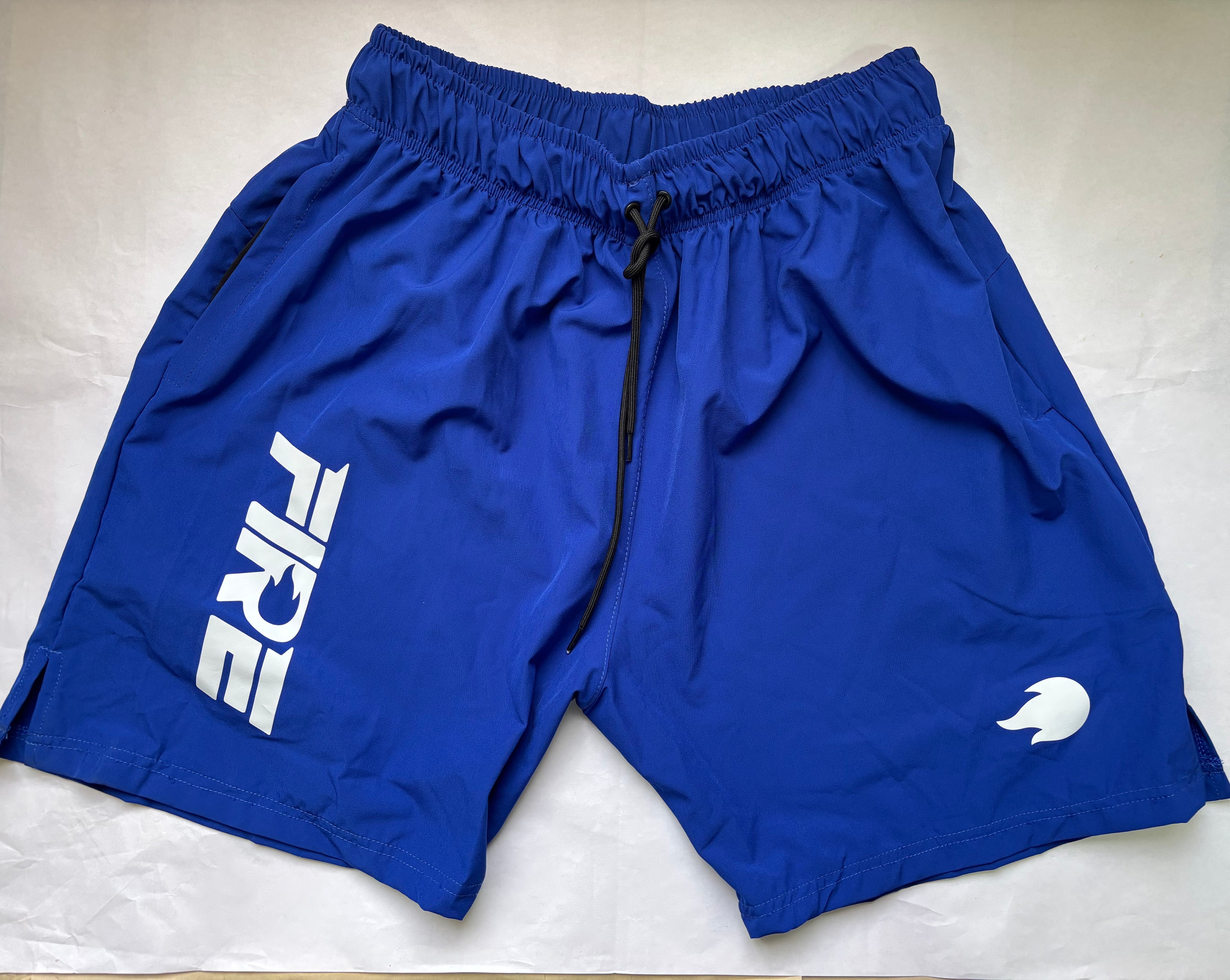 Pantaloneta Deportiva Azul Rey FIRE