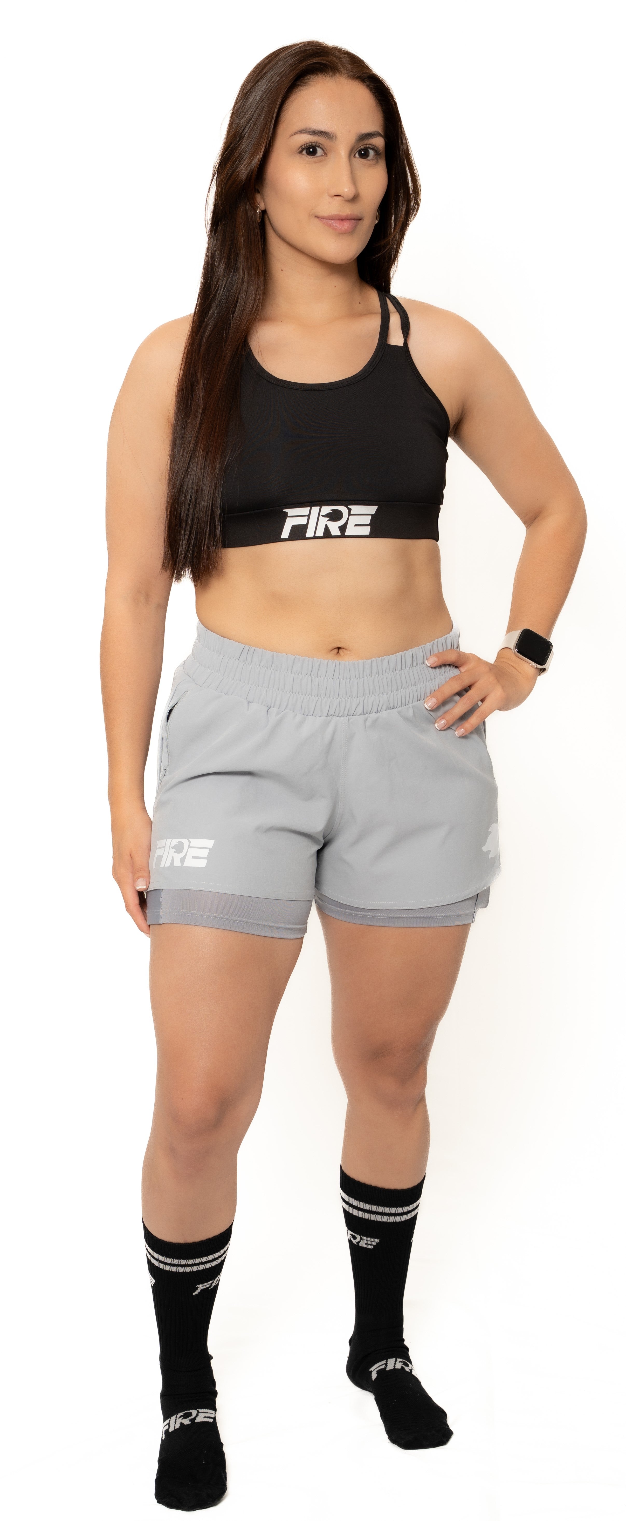 Top Multitiras Negro - FIRE Mujer