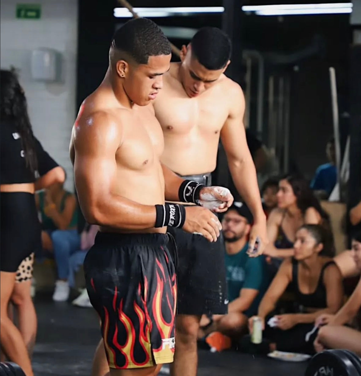 Pantaloneta Deportiva Llamas FIRE