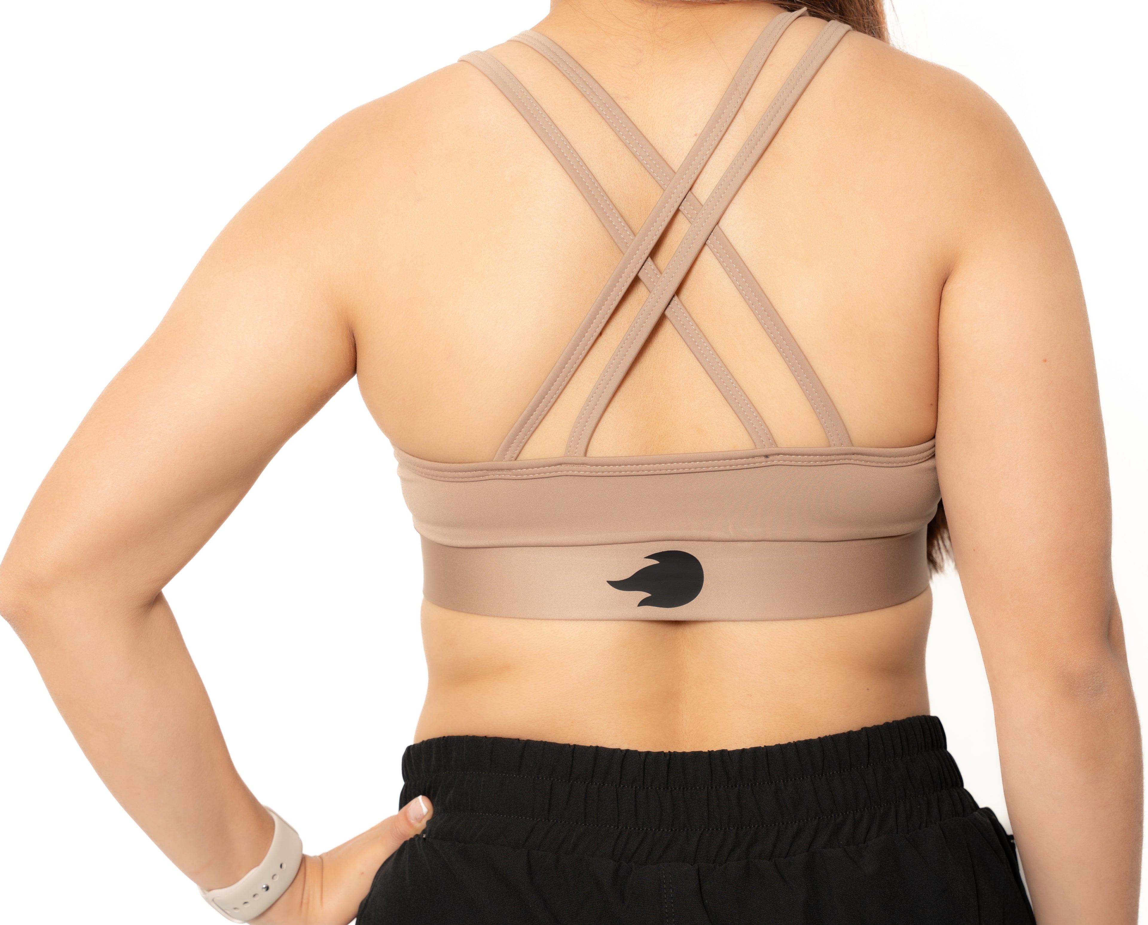 Top Multitiras Nude Beige - FIRE Mujer