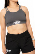 Top Multitiras Gris - FIRE Mujer