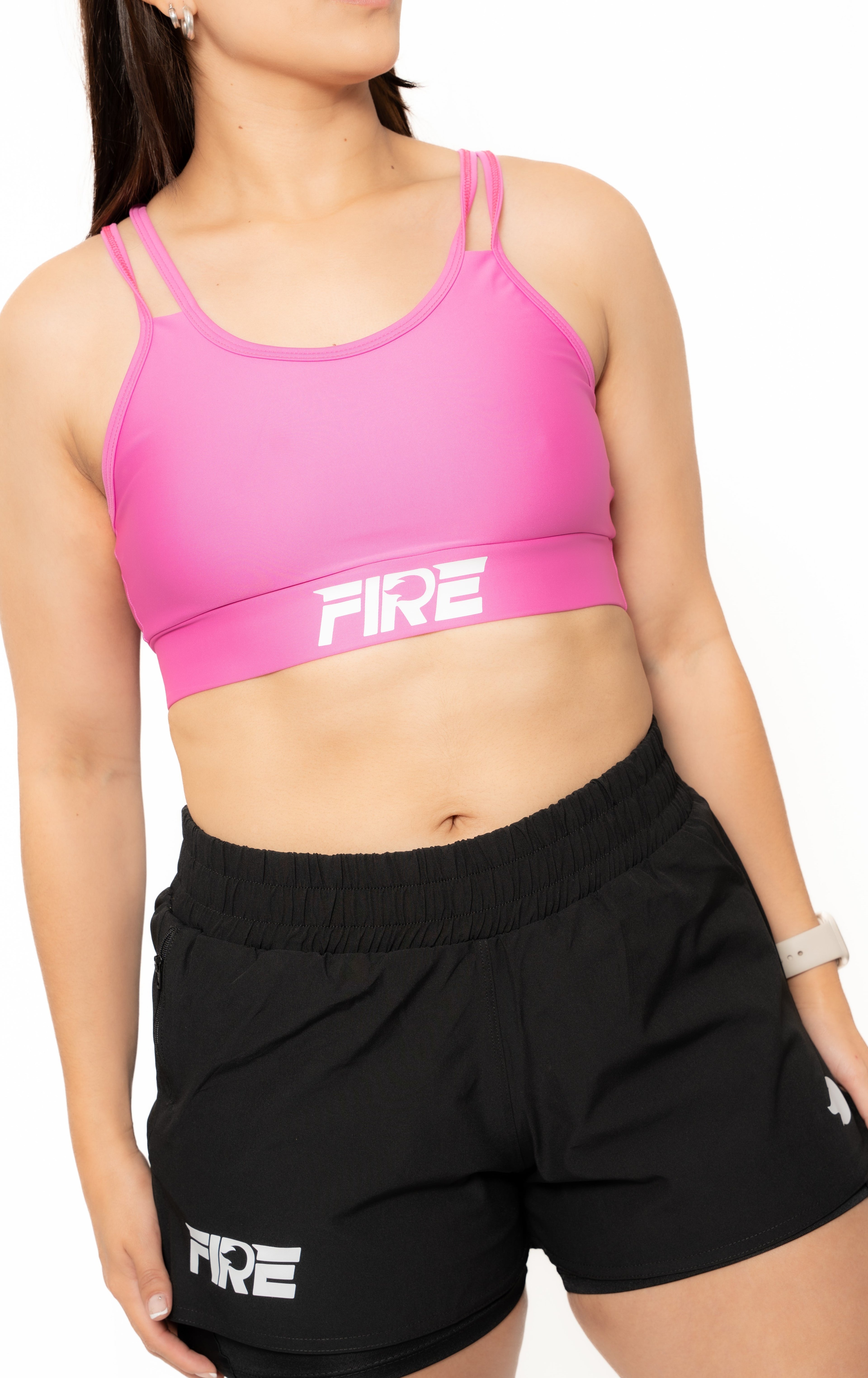 Top Multitiras Fucsia - FIRE Mujer