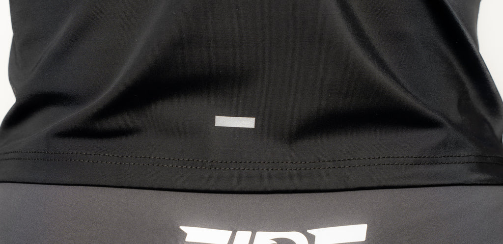Jersey Licra Negro - FIRE Compresión Manga Larga Mujer