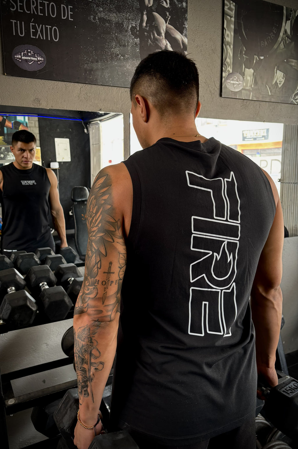 Esqueleto FIRE Negro - Hombre