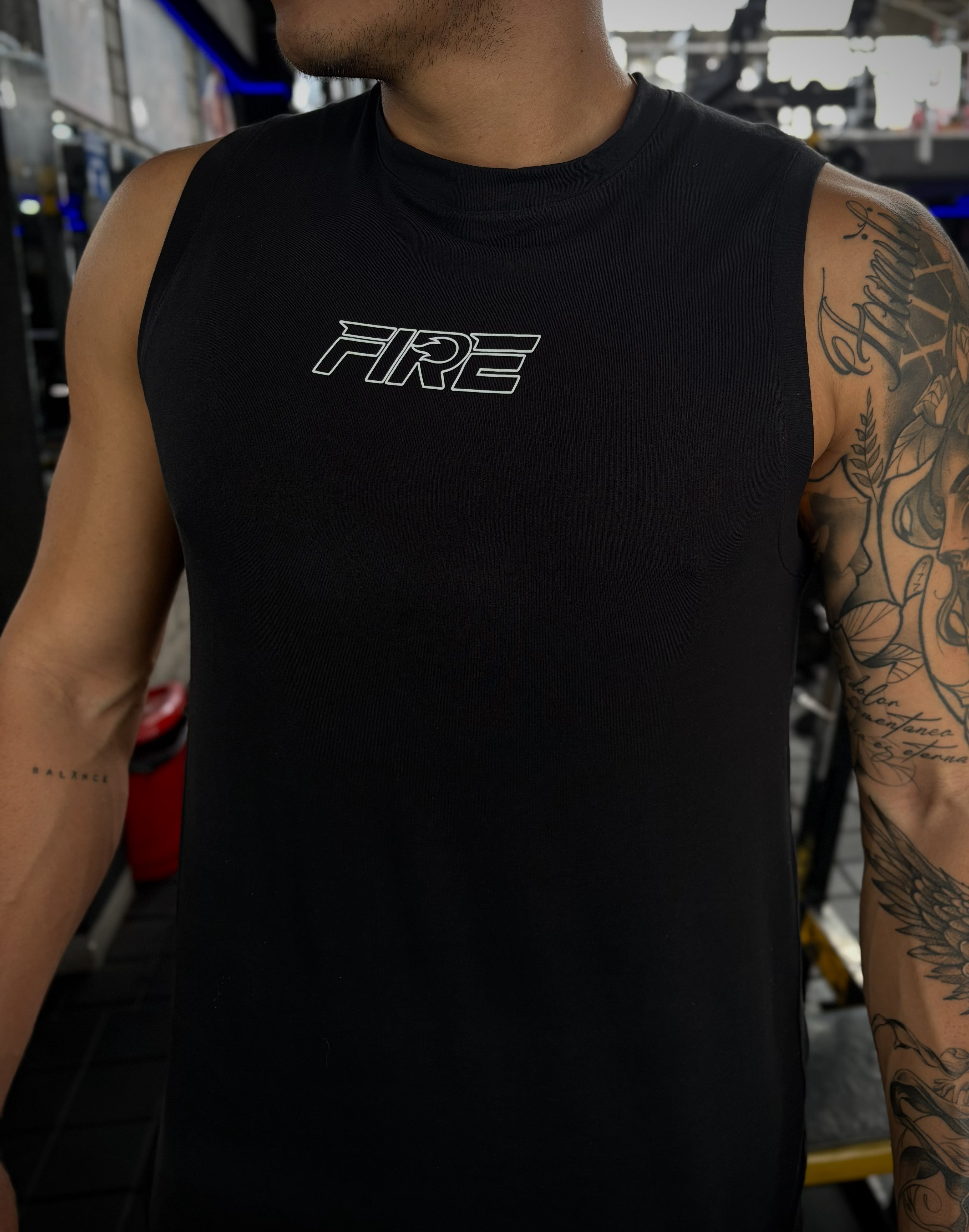 Esqueleto FIRE Negro - Hombre